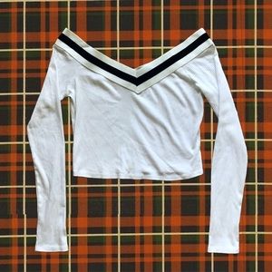 LONG SLEEVE TENNIS CROP
